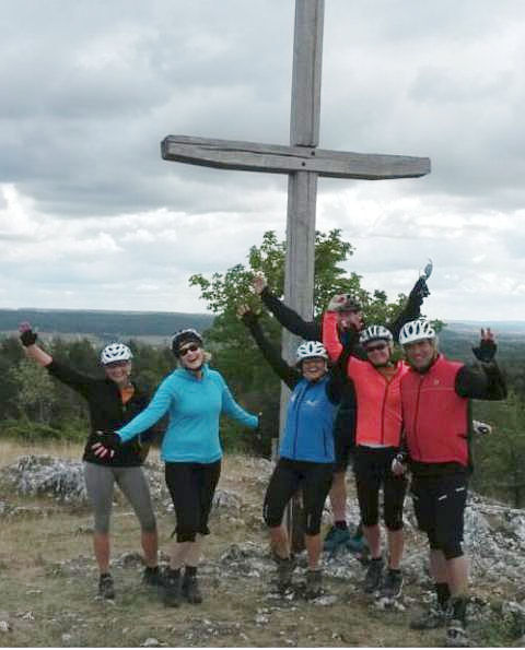 Mountainbiking: Auf Zum Gipfelkreuz