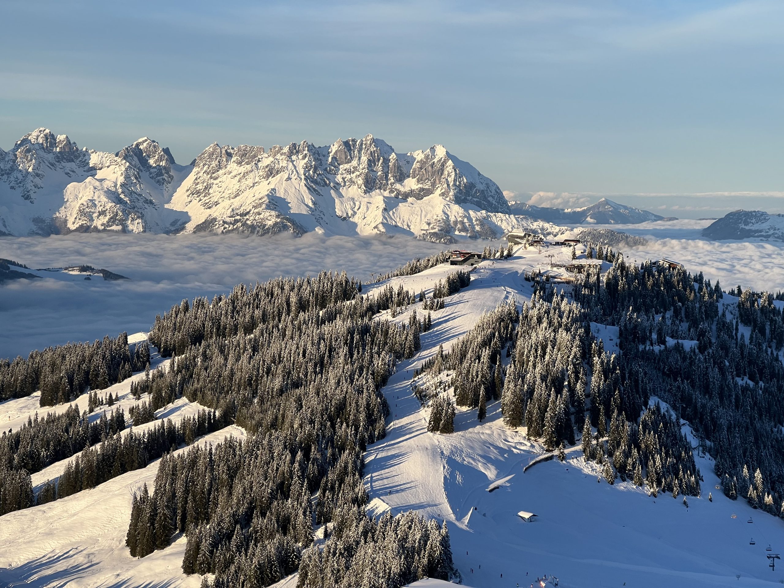 Sonne & Neuschnee In Kitzbühel